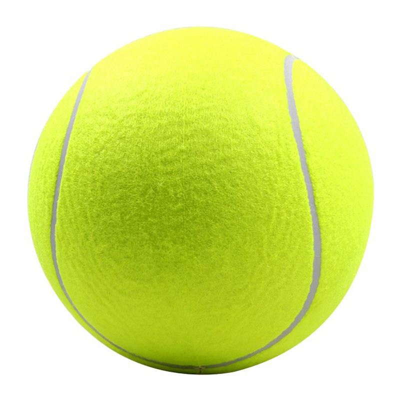 Hundespielzeug Kauspielzeug für Haustiere, 24 cm, riesiger Tennisball für Hunde, Kauspielzeug, aufblasbarer Tennisball, Signature Mega Jumbo Pet Toy Ball Supplies D2.5 220908