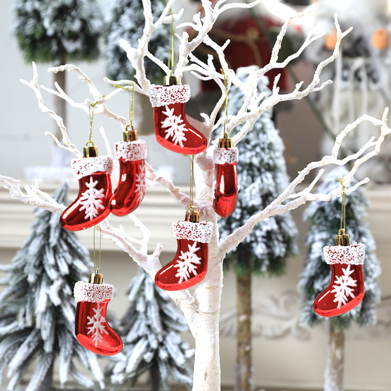 Altri articoli feste di eventi Giocattolo di Natale Decorazione dell'albero Galvanotecnica Ciondolo lecca-lecca caramelle dipinte Navidad 2023 Anno Decor Kid G 220908