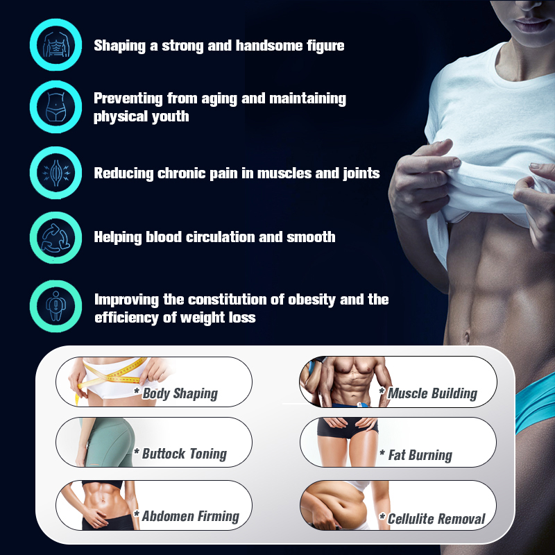 New 4 Handles DLS-EMSlim Muscle Stimulator RF Body Slimming EMSZERO Beauty Equipment EMS Sculpting Machine CE Certification