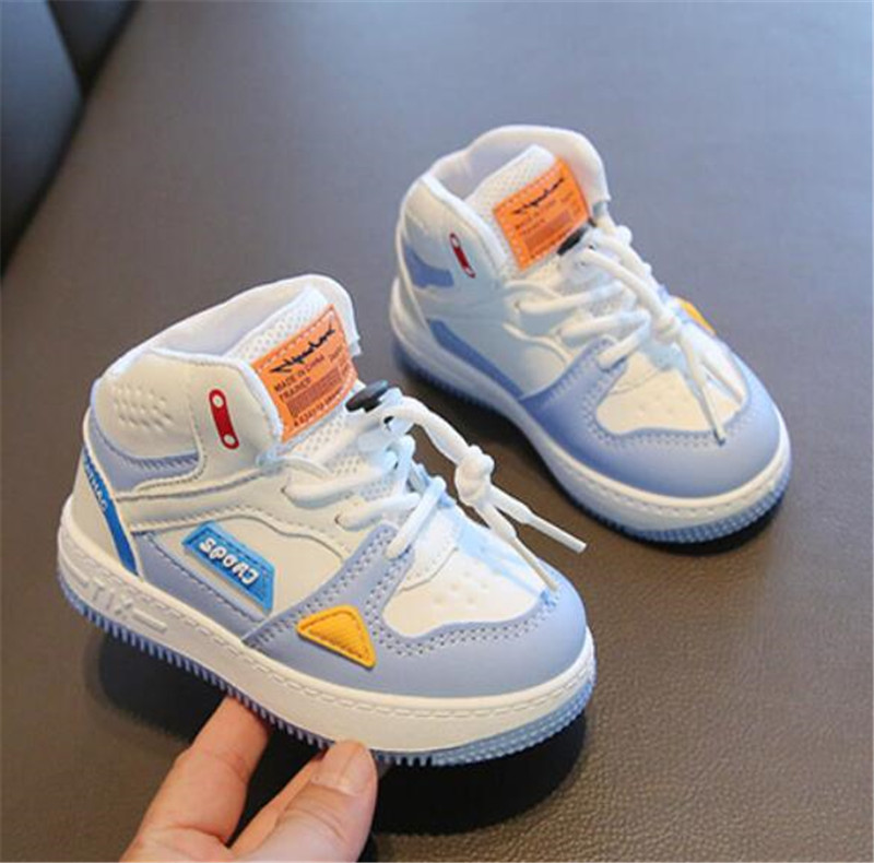 New Style Children Breathable Running Shoes Girls Boys Casual Sneakers Wear-resistant Light Kids Athletic Shoes Baby Non-slip Toddler Shoe