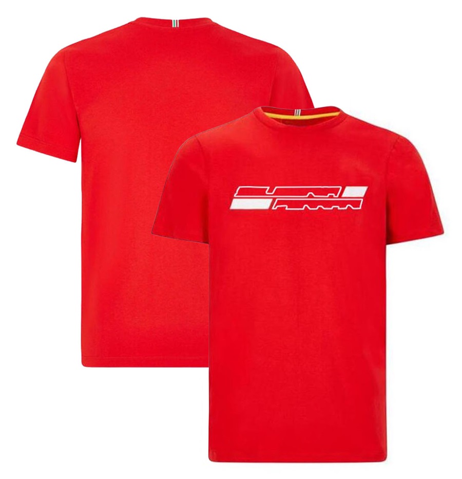 Formula 1 Team Fans T-shirt F1 Racing T-shirts Summer Casual Round Neck Breathable Tee Outdoor Sports Quick Dry Jersey Plus Size