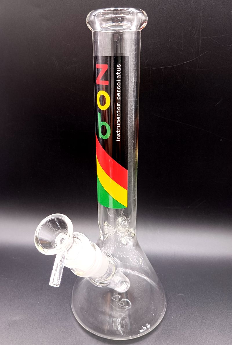 Eau en verre transparent Bong Straight Gamiahs 8,5 pouces d'huile DAB Recycler Recycler Fumer Pipes avec une femelle Joix de 18 mm