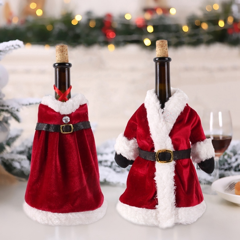 Altre forniture feste di eventi Cover bottiglie il vino di Natale Decorazioni allegri i regali natali di natale natali