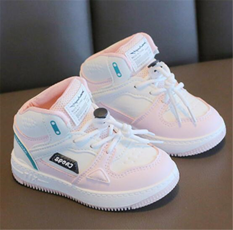 New Style Children Breathable Running Shoes Girls Boys Casual Sneakers Wear-resistant Light Kids Athletic Shoes Baby Non-slip Toddler Shoe