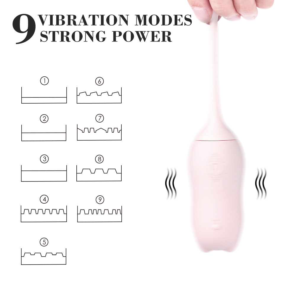 Articles de beauté Sobbie vibrateur jouets sexy pour femme 9 fréquences télécommande oeuf vibrant Stimulation du point G facile à transporter chatte jeu adulte