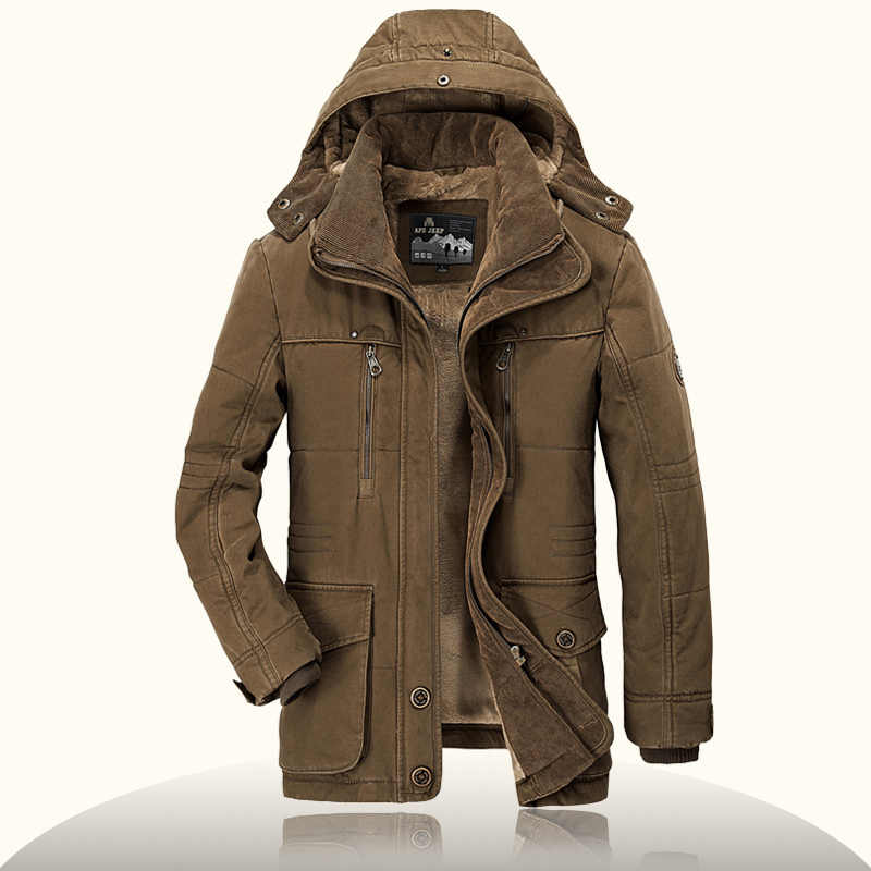 Hommes Vestes D'hiver Militaire Veste Hommes Casual Épais Chaud Coton Rembourré Parkas Manteaux À Capuche Plus La Taille 6XL Coupe-Vent Hombre Pardessus 220908