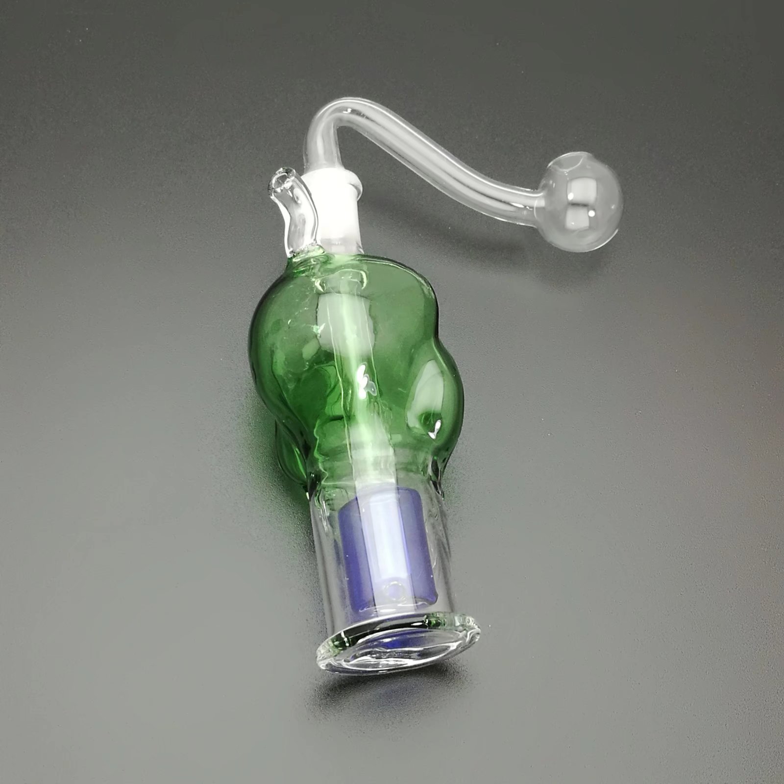 Glasschüsselpfeifen Male Joint Color Funnel Bowls Smoking Mini Color Matching Skeleton Glass Shisha