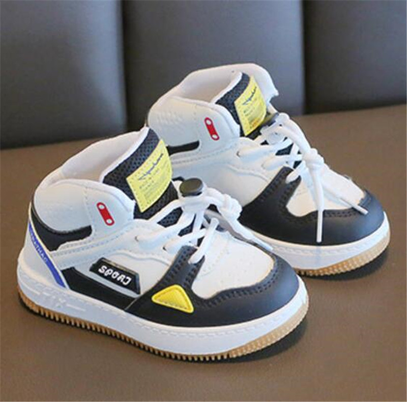 New Style Children Breathable Running Shoes Girls Boys Casual Sneakers Wear-resistant Light Kids Athletic Shoes Baby Non-slip Toddler Shoe