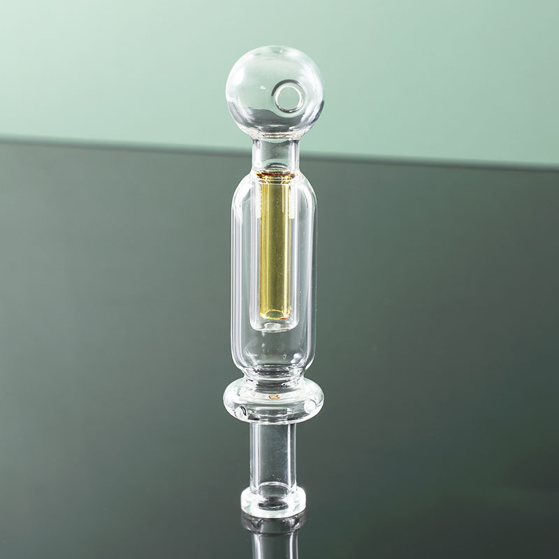 DHL Glass Nector Collector Inner Color Stem Oil Burner Pipe spoon Pipes Novelty smoking accessrioes for bong