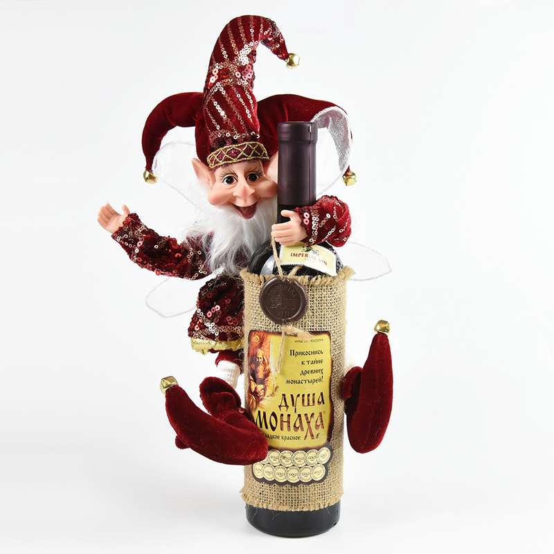 クリスマスデコレーションエルフ人形のおもちゃペンダントの装飾棚にぶら下がっている装飾スタンディングデコレーションナビダッドイヤーギフト220908