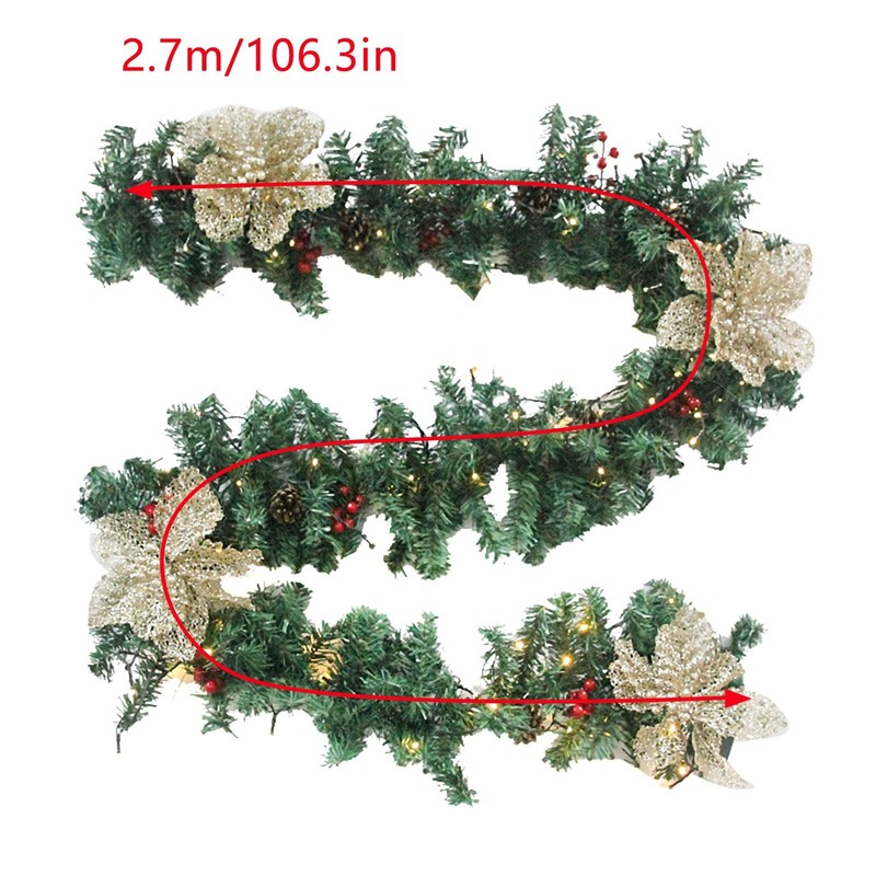 Autres fournitures de fête d'événement décorations de joyeux Noël pour la maison ornements guirlande année Noel porche signe noël porte décor suspendu Navidad # T2G 220908