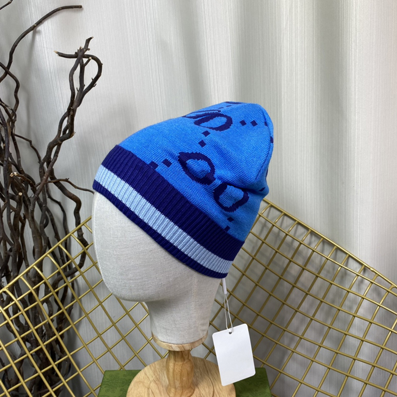 Beanie Lüks Tasarımcı Beanie Erkek ve Kadın Şapka Yün Şapkaları Kış Sıcak Moda Klasik Stil Eğlence Partisi İyi