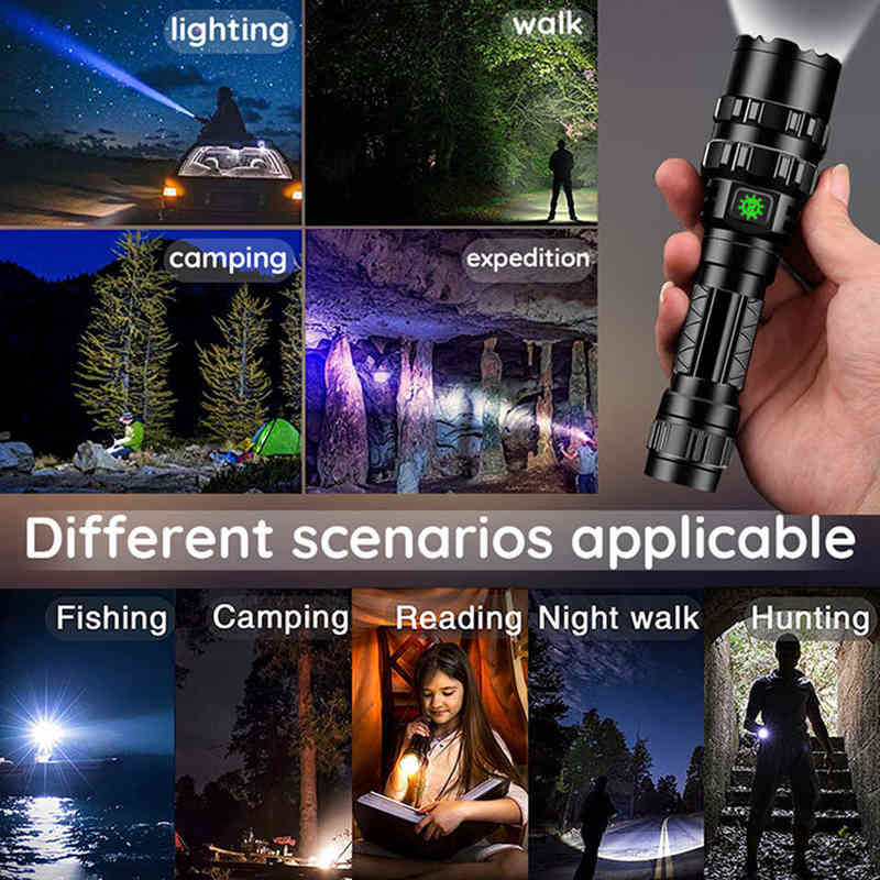 Ceholyd LED懐中電灯L2 10000 Lumen Professional懐中電灯