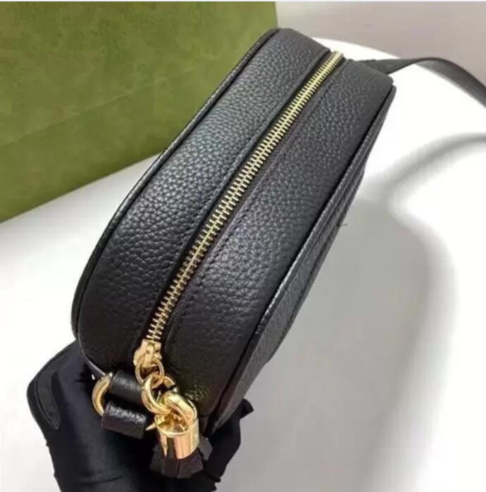 حقائب المصمم لو حقائب اليد للنساء أكياس الأزياء أكياس الأزياء حقيبة كاميرا جلدية حقيقية