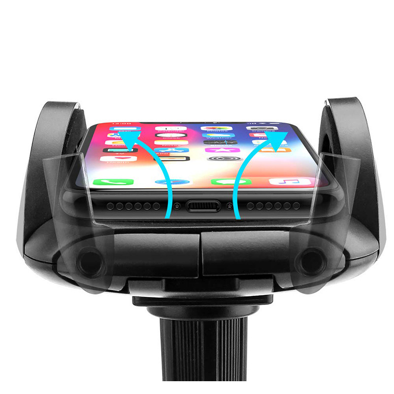 Cup Holder Universal Cell Phone Mount 2in1 Car Cradles Justerbar Gooseneck Holder With Box för iPhone 14 Pro Plus Samsung Smart2979873