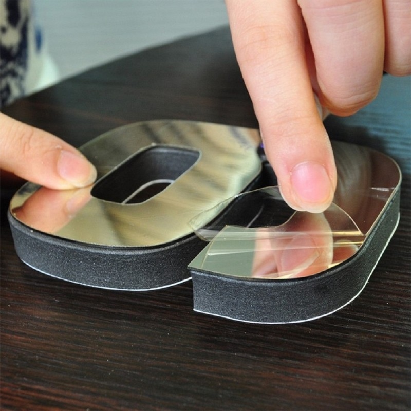 Väggklockor DIY 3D stor modern design klistermärke heminredning vardagsrum tyst akrylspegel Big 220909