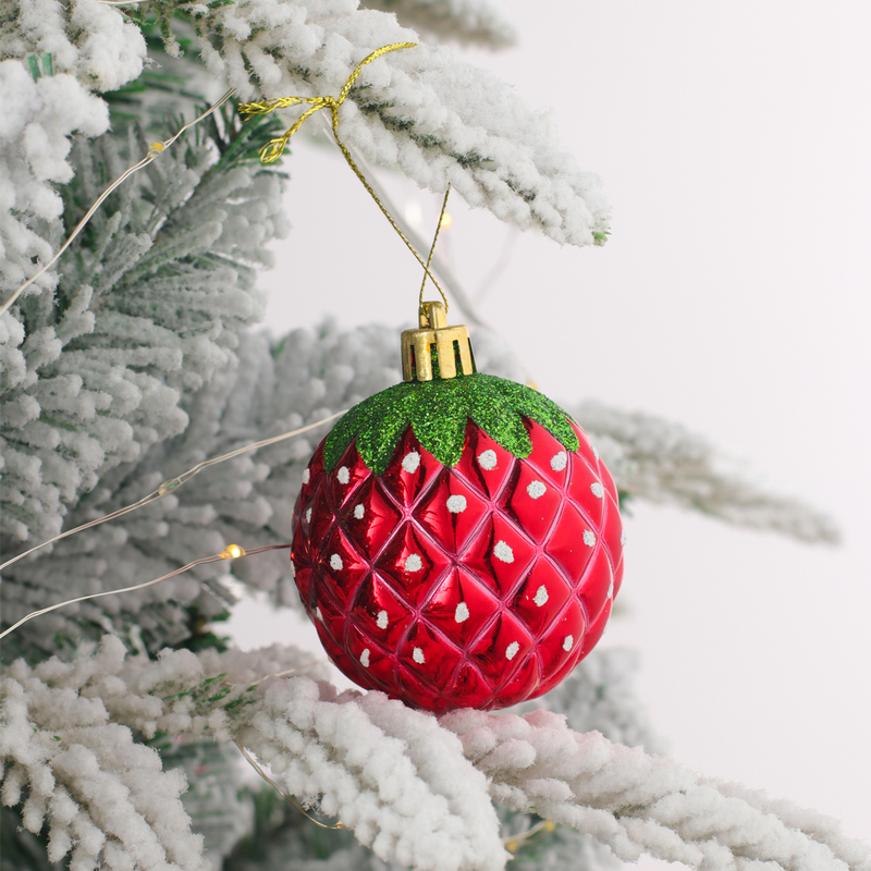 Autres fournitures de fête d'événement Noël jouet arbre décoration galvanoplastie peint bonbons sucette pendentif Navidad 2023 année décor enfant G 220908