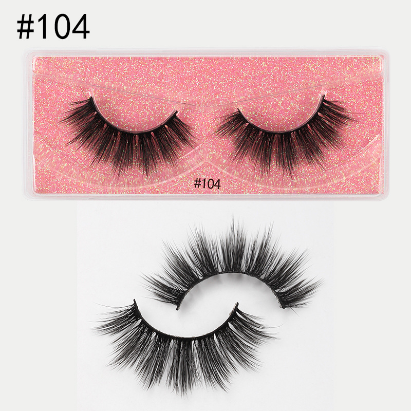 Faux cils naturels épais doux et vifs bouclés entrecroisés fabriqués à la main réutilisables 3D faux cils yeux maquillage pleine bande extensions de cils