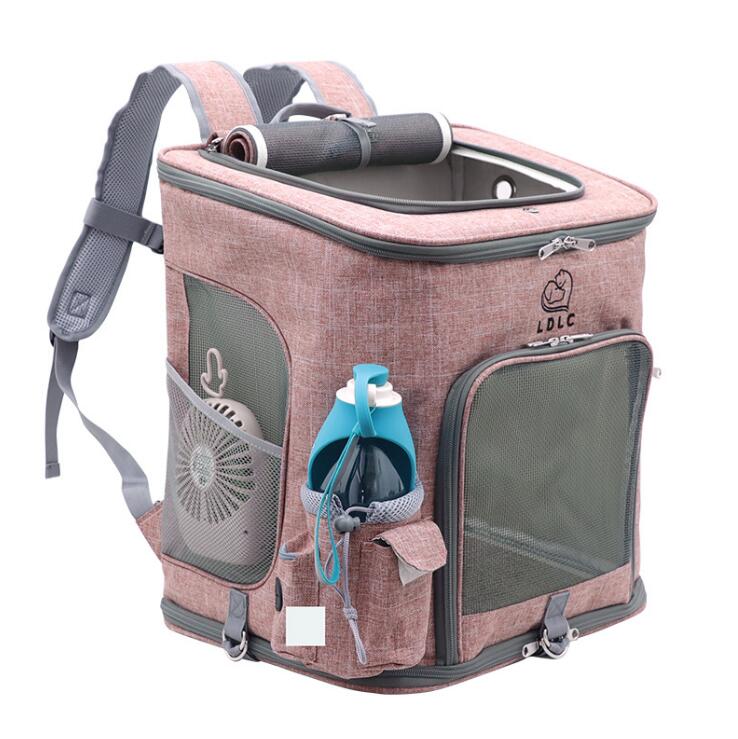 Cat Carrier Bags Breathable Pet Carriers Small Dog Cat Backpack Travel Space Transport Bag Carrying For Cats