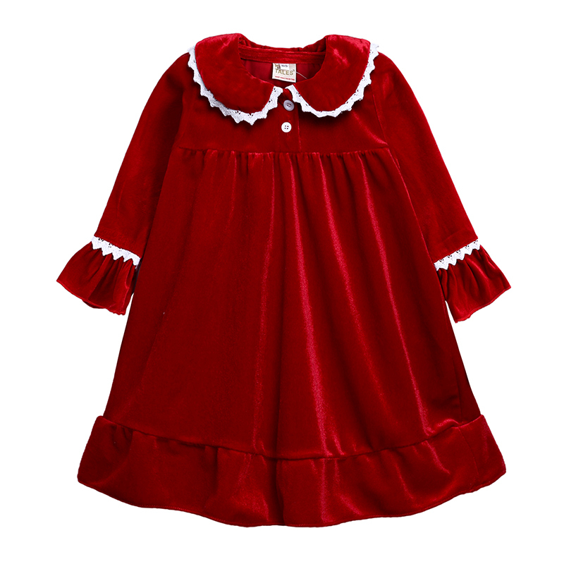 Pyjamas Nouveauté Noël Pyjamas Ensembles Vêtements Pour Enfants Vêtements De Nuit Pour Filles Garçons Velours Dentelle À Manches Longues Pantalons Enfants Infant Suit 9M9Y 220909