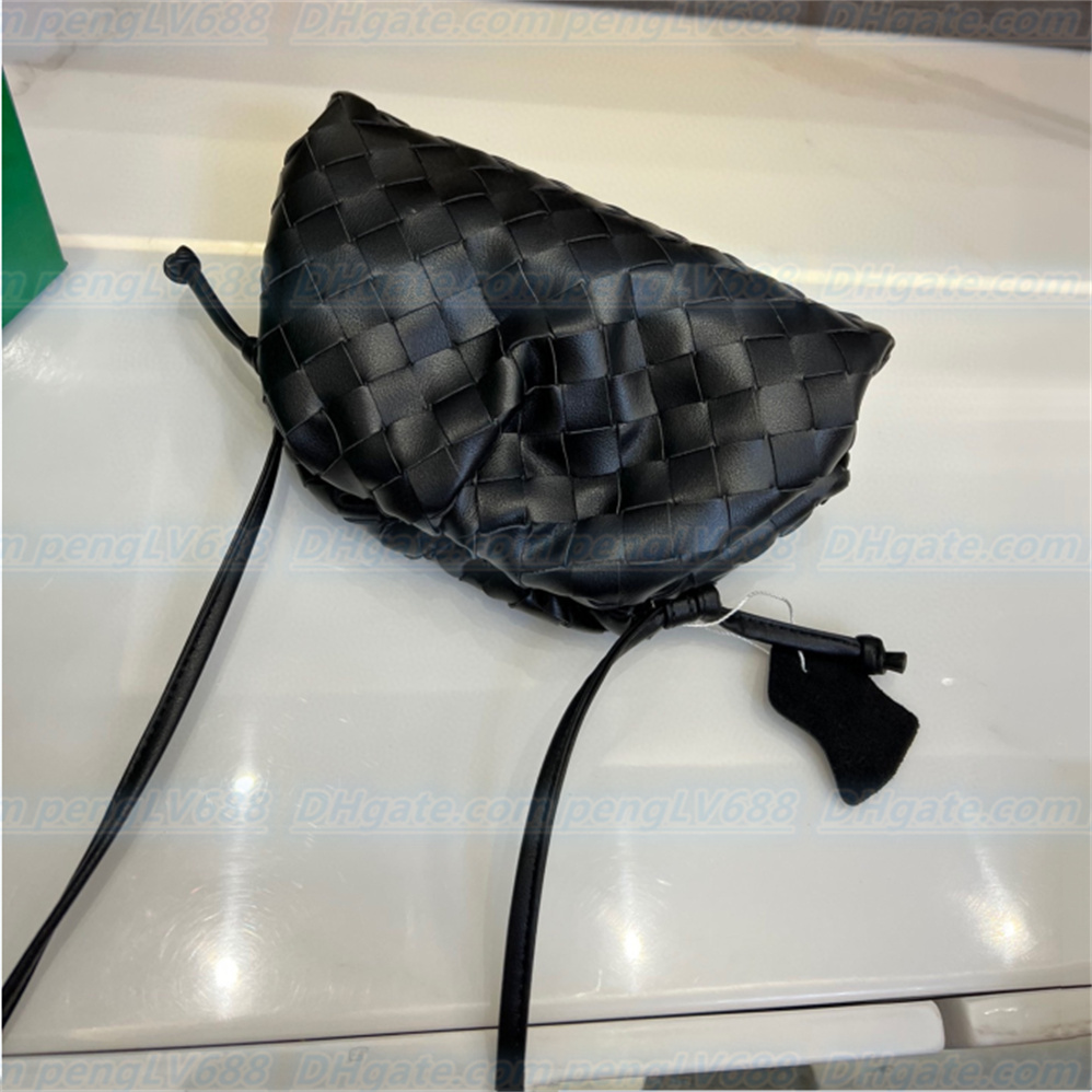 Najwyższej jakości ręcznie tkane skórzane torby na ramię Luksusowy wybór multi kolorów damskie torebki na ramię mini torebka CROS2508