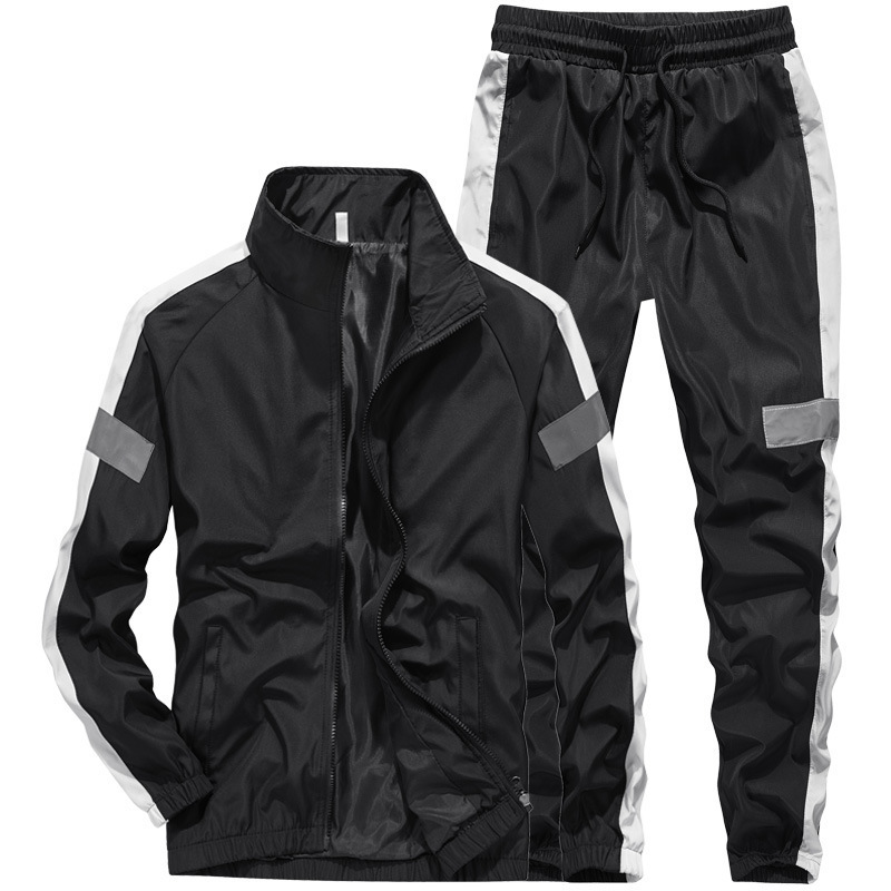 Conjuntos de chándales para hombre Chándal para hombre Ropa deportiva Jogger Spring Chándal para hombre Street Hip Hop Conjunto de 2 piezas Gimnasio Fitness Sportsuit Ropa para hombre 220909