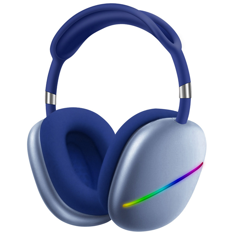 Casque Casque Bluetooth émettant de la lumière Casques sans fil Basses lourdes Max 10