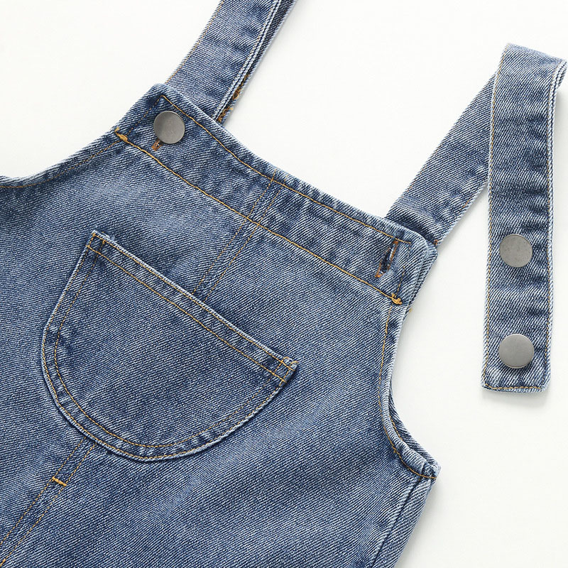 Overalls Baby Denim Overalls Frühling Herbst Baby Mode Hosen Jungen Süße Hosen Koreanischen Stil Kinder Kleidung Trend Mädchen Overalls 220909