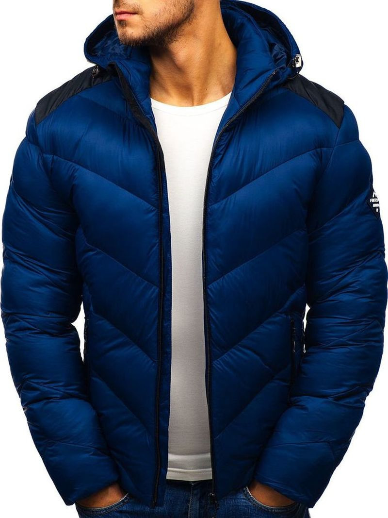 Men's Down Parkas Zogaa Autumn e Winter Fashion Pão Jaqueta acolchoada 220909