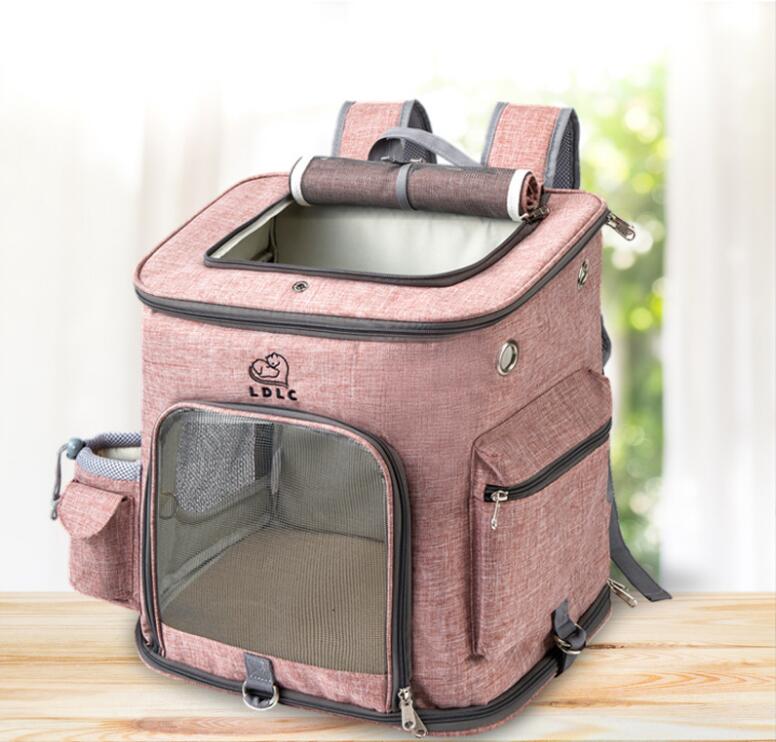 Cat Carrier Bags Breathable Pet Carriers Small Dog Cat Backpack Travel Space Transport Bag Carrying For Cats