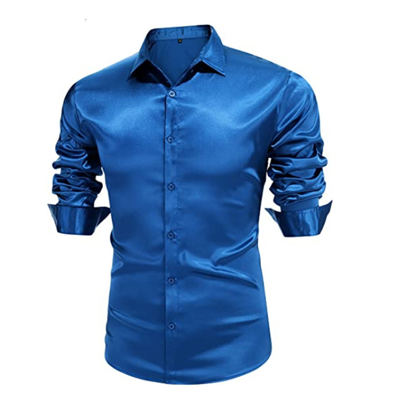 T Shirts Erkekler Blusa Rahat Gömlek Seksi Giyim Uzun Kol T-Shirt Sıcak Satış Kalitesi Erkekler Nefes Alabilir Kavacı Tişört Düz Partisi 3xl 2xl Bluz Giymek