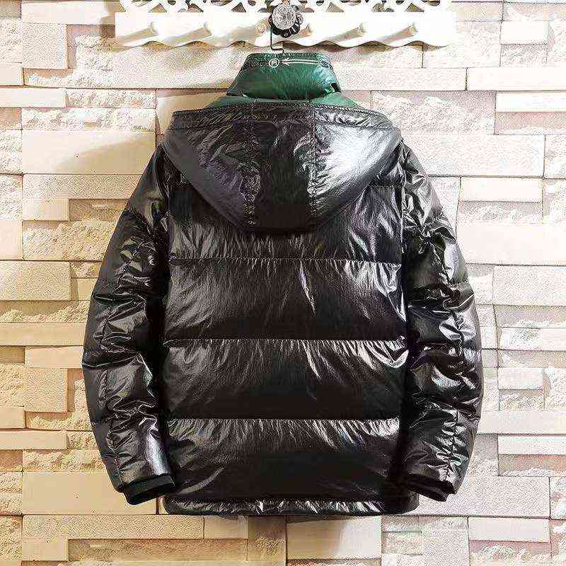 Men's Down Parkas 2022 New Winter Casat Down Jacket Men's Corean Version Trend Hooded Compolado Bande