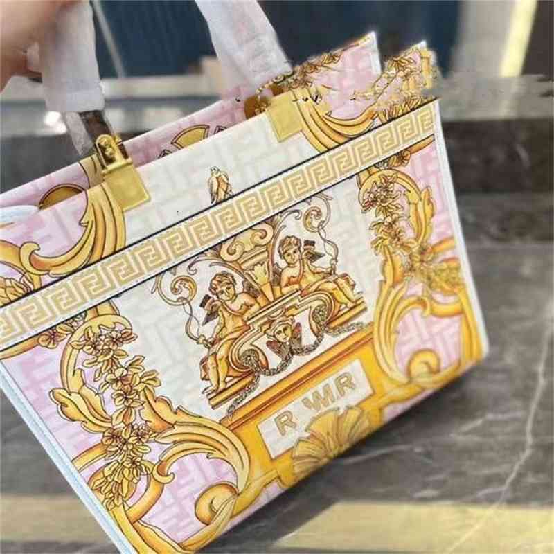 Designer Micheal Bags Evening Bag Ny Style Family Märke Fashion Tote Vintage Tryckt HandTote Purses Ladies Handväskor Factory Wholesale Low Price