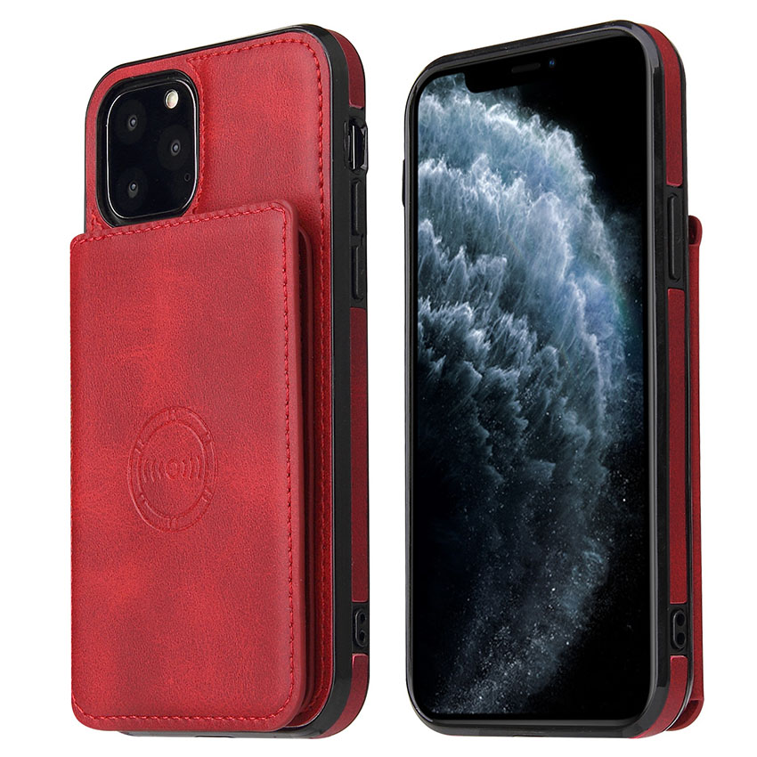 Para iPhone Fundas para teléfonos móviles Cartera magnética Ranura para tarjeta Cuero Ipohne14 Funda para bolsa de tarjeta trasera 14 13 12 11 Pro Max Xr Xs 8 7 Plus8825573