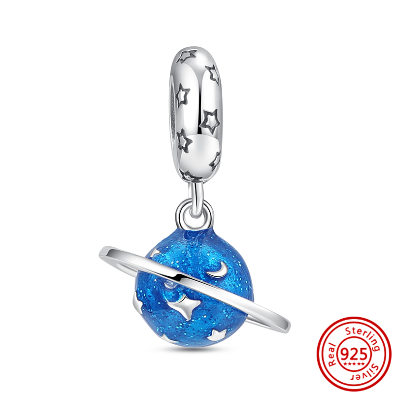 925 Silver Charm Bead Fit Pandora Charms Bracelet Dolphin Dumbbell Panda Charmes Ciondoli DIY Fine Beads Jewelry