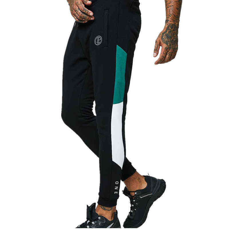 Calças masculinas Novo Exercício de corrida de ginástica masculina Fitness Running calça longa Male outono fitness de treinamento ao ar livre calças com capuz T220909