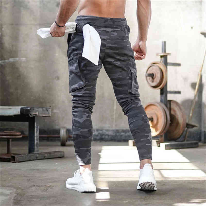 Erkek Pantolon Spor Salyaları Donanma Sweat Tapanlar Joggers Skinny Pantolon Erkekler Rahat Pantolon Erkek Fitness Egzersiz Pamuk Track Pantolon Sonbahar Kış Spor Giyim T220909