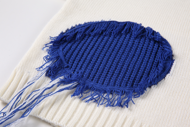 Женские свитера винтажная вышивка японская каваи женский свитер корейский o шея с длинными рукавами. Осенние вязание 220908