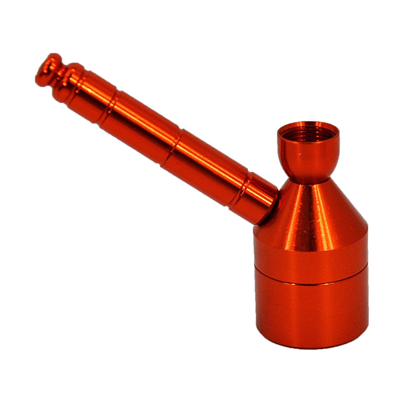 F￤rgglad aluminiumlegering Portabla r￶r Torra ￶rt Tobaksstash Case Handpipes Innovativ design Multifunktion R￶kning Cigaretth￥llare avtagbart r￶r