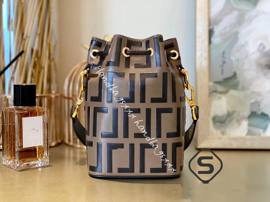 Дизайнерские сумки Классическая цветочная сумка шнурки ковш мини -сумочка одно плечо.