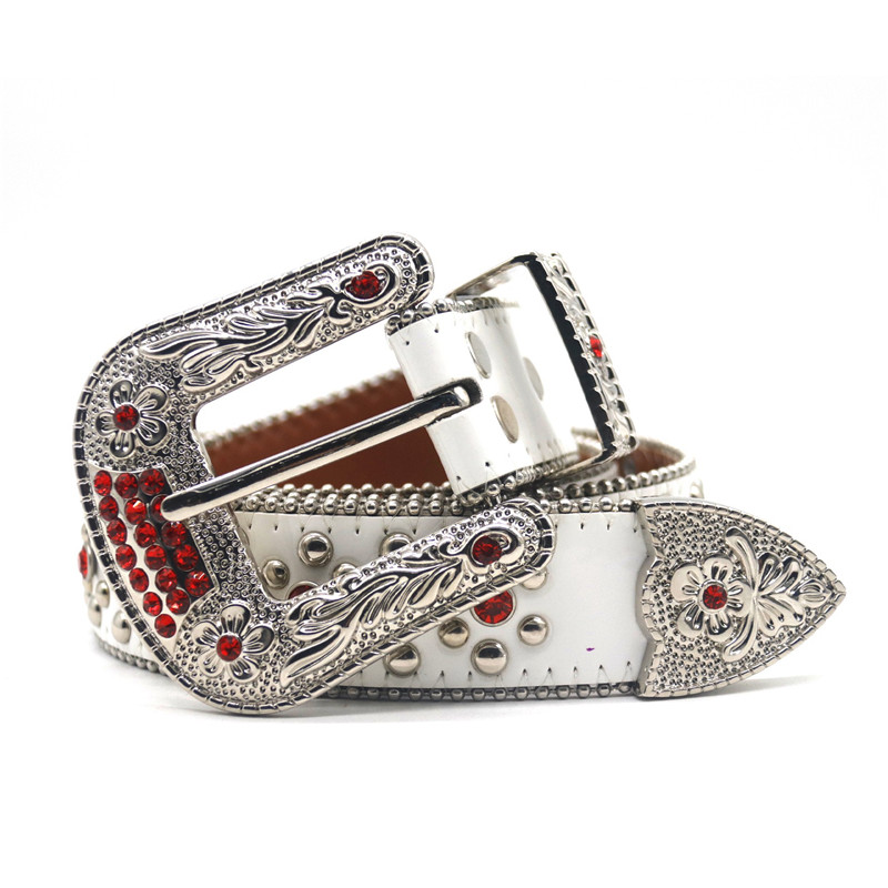 Ceintures de strass western mode sangle de luxe décontractée ceinture de diamant cow-girl cowboy bling crystal ceintures