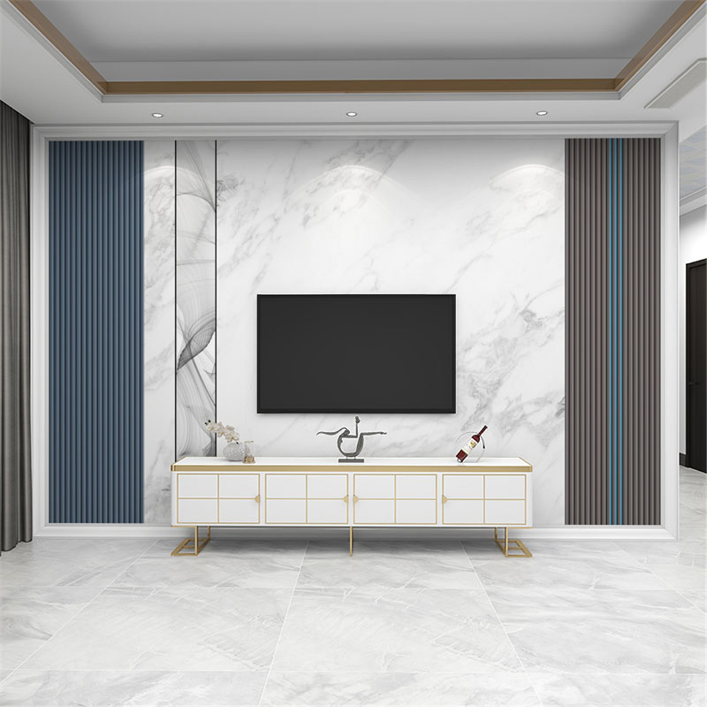 New TV Background 3d wallpapers Living Room Marble Texture Wall Cloth Sofa Bedroom Mural modern wallpaper