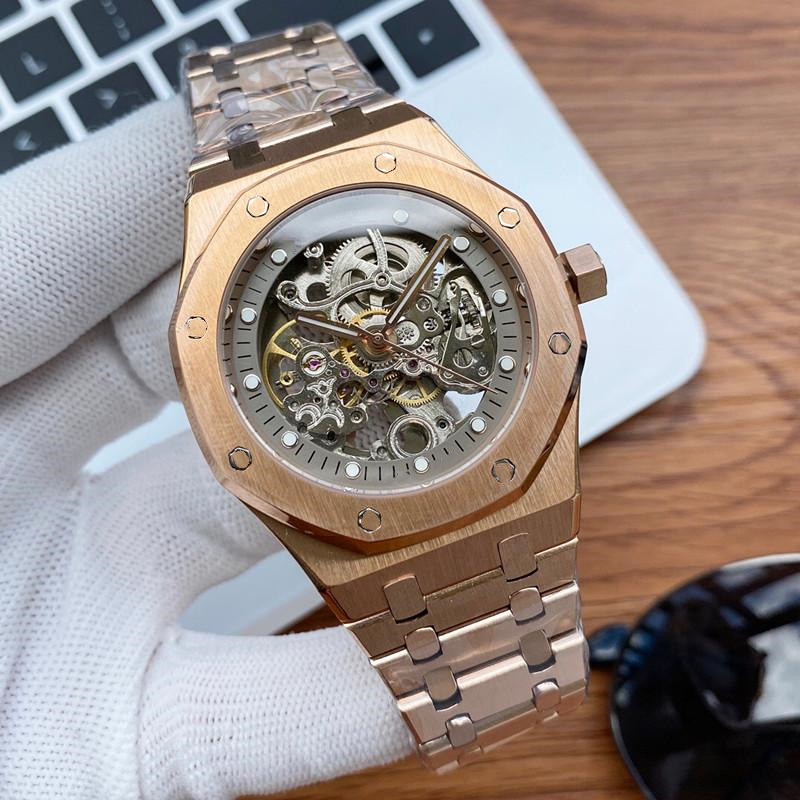 Men's fully automatic mechanical watch Fashion ,42mm, classic style sapphire glass waterproof 42mm diameter star choice