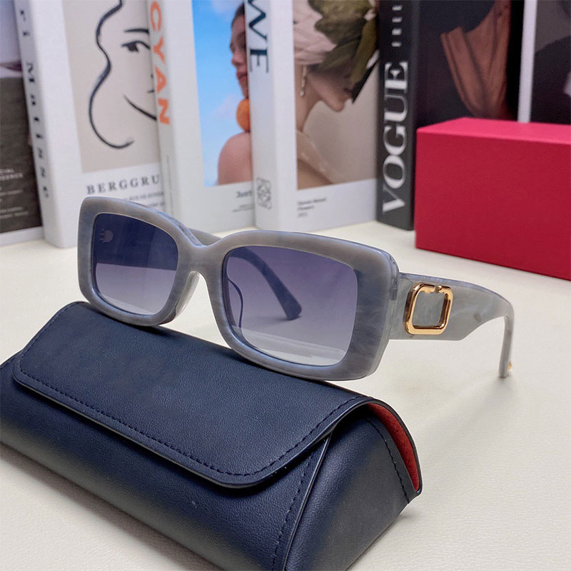Men Women Designer Sunglasses DITA Classic Square Thick Sheet 4108 Protective Lenses UV400 Multicolor VA Sunglasses Original Box
