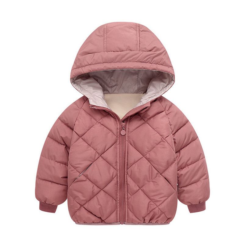 Vestes Garçons Enfants Vêtements À Capuche Filles Vêtements Chauds Bébé Mode Enfants Zipper Manteau 220912