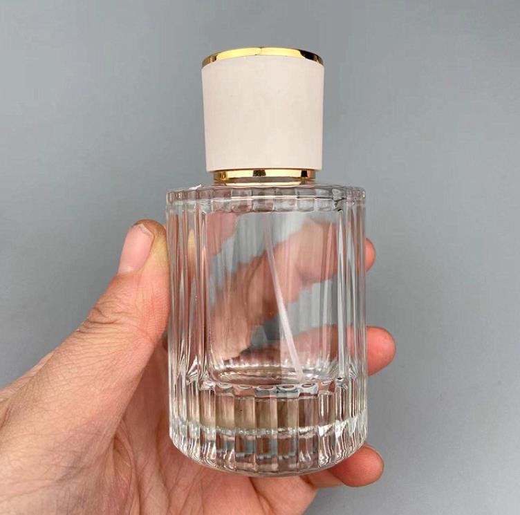 30 ml 50 ml bouteille de parfum en verre rechargeable bouteilles de pulvérisation transparentes bouteille d'huile essentielle vide contenant cosmétique portable SN6777