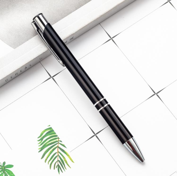 Metal Ball Point Pennor Ballpen Ball Pen Signature Business Pen Office School Studery Present 13 Färger Anpassningsbara SN6783