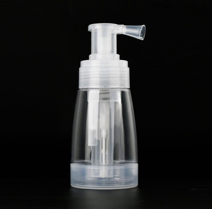 110ml 180ml Powder Spray Bottles Empty Transparent PET Dismountable Cosmetics Bottles with Locking Nozzle for Hair Salon Home Beauty SN6776