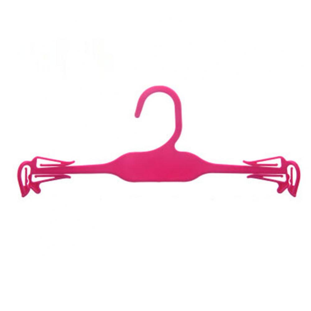 Plastic Clothes Hanger Windproof Bra Underwear Hanger Wardrobe Closet Drying Rack Organizer