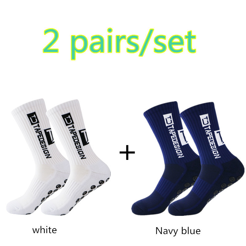 Sports Socks Style Football Round Silicone Cup Grip Anti Slip Soccer Men Women Baseball 2 Pars 220912